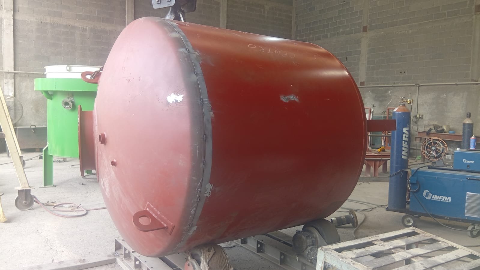 Tanque de acero al carbón fabricado por DIISA